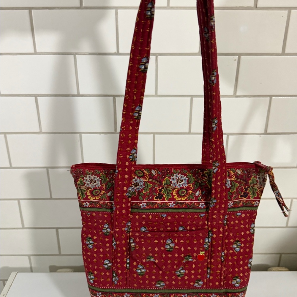 Vera Bradley Tote Bag with Provincial Pattern